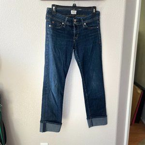 Hudson -Ginny Crop- Straight W/ Cuff